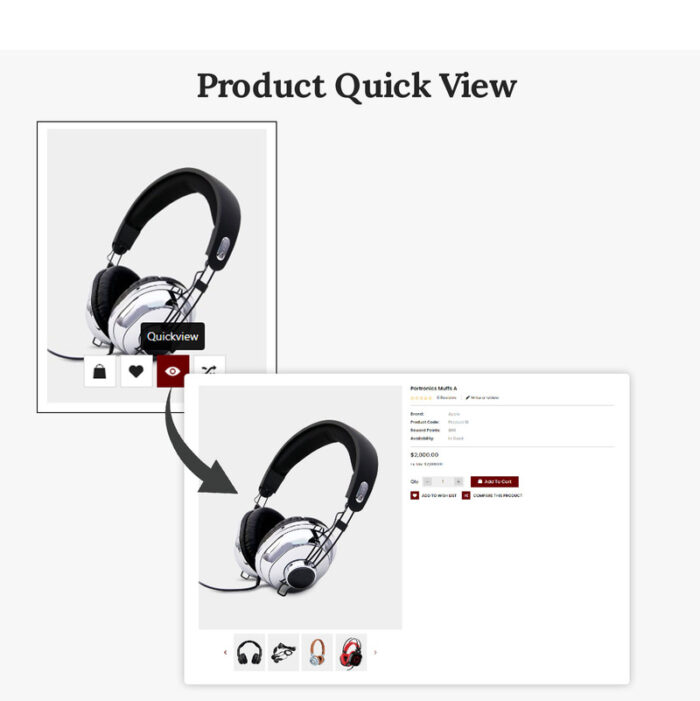 Earpords - Template Opencart untuk Menjual Earphone, Airpods, Headphone, Bluetooth, dan Neckband - Fitur Gambar 5