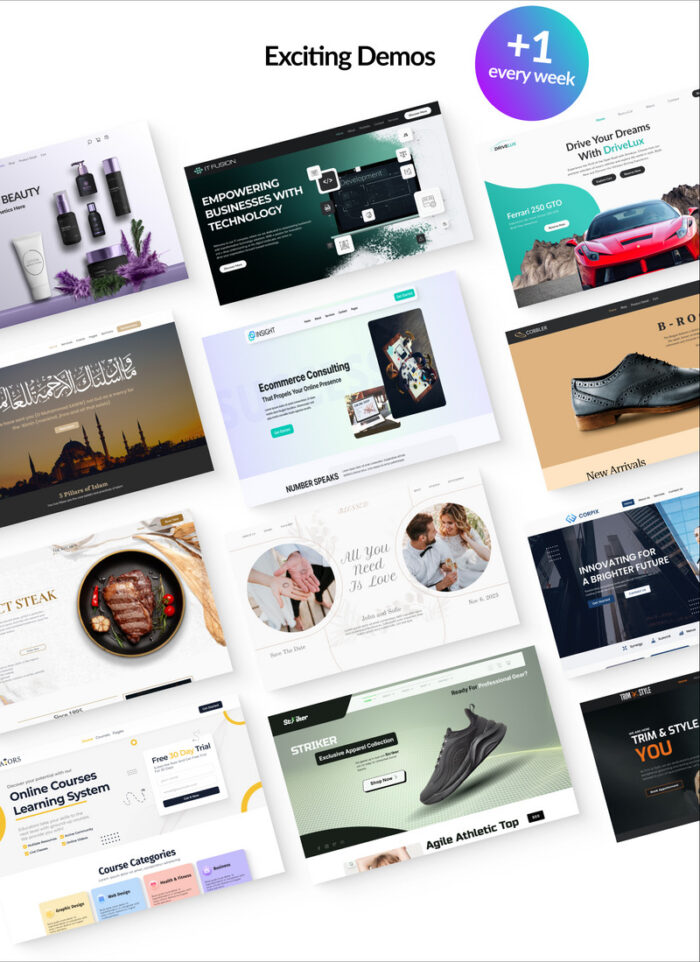 Template Situs Web Bootstrap HTML Multiguna Infinity - Trendy - Fitur Gambar 3