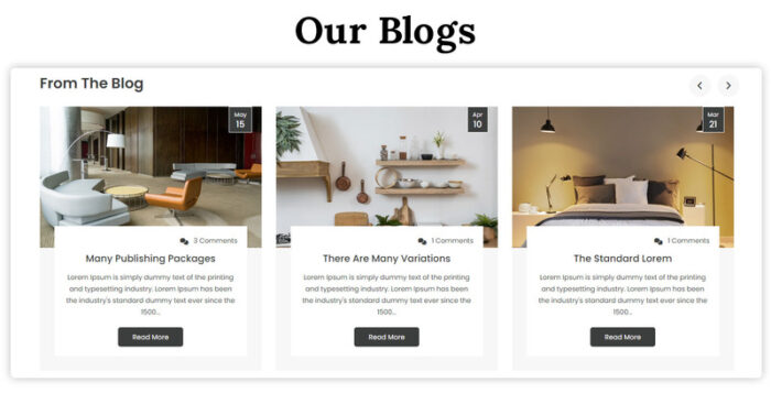 Fauteuil Web - Template HTML yang Intuitif dan Responsif untuk E-dagang Furnitur - Fitur Gambar 4