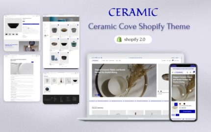 Ceramic cove - Handmade and Ceramics Shopify Theme