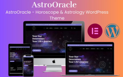 AstroOracle - Tema WordPress Horoskop & Astrologi - Fitur Gambar 1