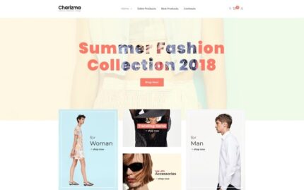 Charizma - Tema Elementor WooCommerce Toko Busana