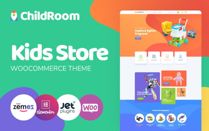 ChildRoom - Tema WooCommerce elemen toko mainan