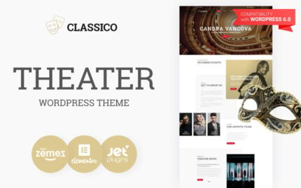 Classico - Tema WordPress Responsif Teater