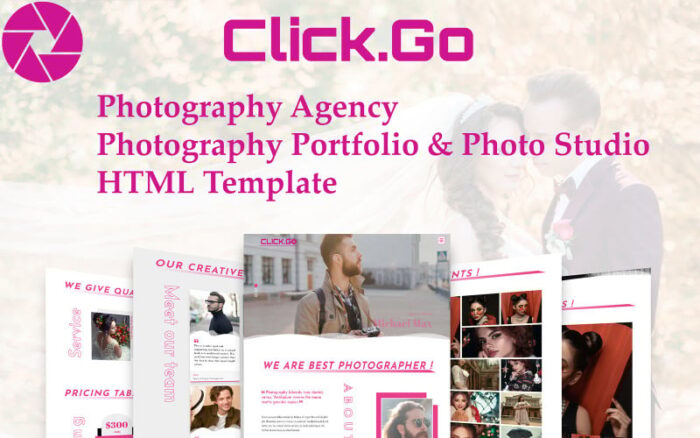 Click.Go - Template Studio Fotografi dan Agensi Fotografi