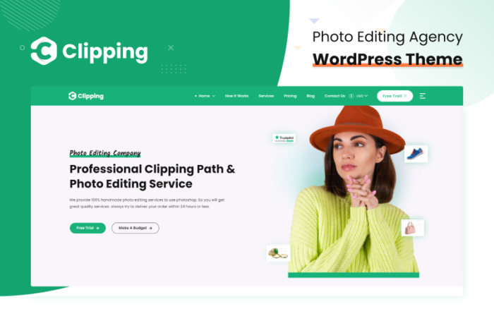 Clipping - Tema WordPress Agensi Pengeditan Foto