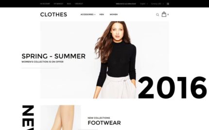 Clothes Store Magento Theme