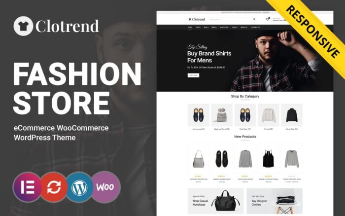 Clotrend - Tema WooCommerce Fashion dan Aksesoris