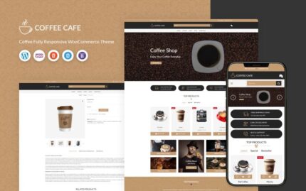 Coffee Cafe - WooCommerce Template