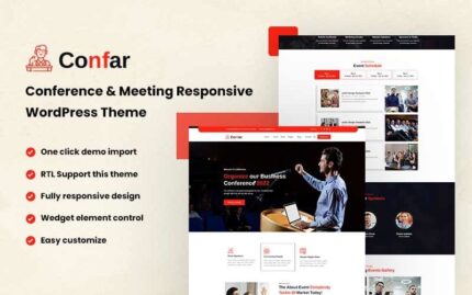 Confar - Conference WordPress Theme