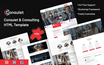 Consulet – Consulting Website Template