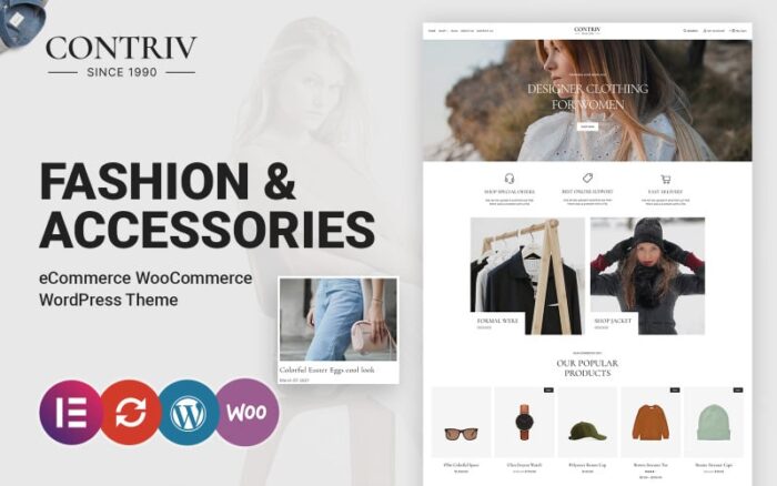 Tema WooCommerce Contriv Fashion dan Aksesoris