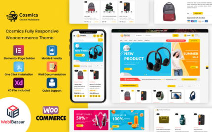 Cosmics - Multipurpose Premium Electronic WooCommerce Store