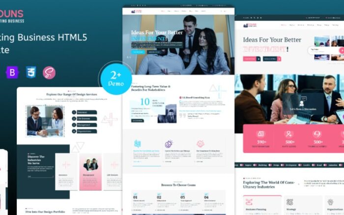 Couns - Business Consulting HTML5 Template