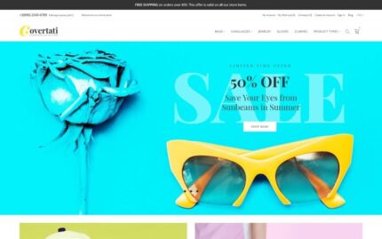 Covertati - Accessories Magento Theme