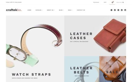 Craftekko - Tema Shopify Responsif Tas Tangan