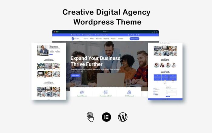 Tema Wordpress Digital Sagency Bisnis Kreatif