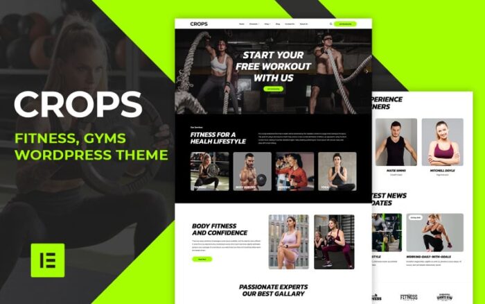 Tanaman - Tema WordPress Kebugaran dan Gym