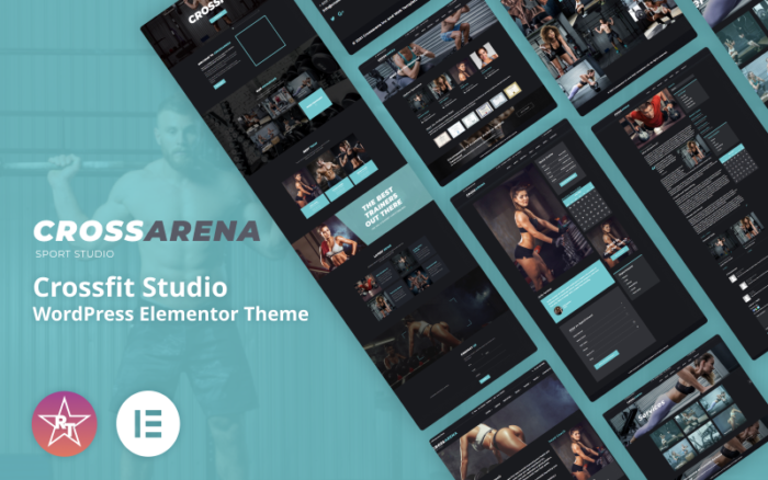 Cross Arena - Crossfit Studio WordPress Elementor Theme