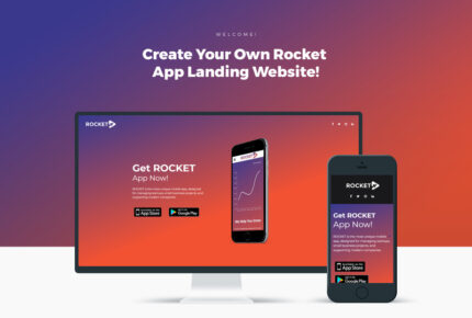 Rocket - Tema WordPress Halaman Arahan Aplikasi Seluler - Fitur Gambar 1