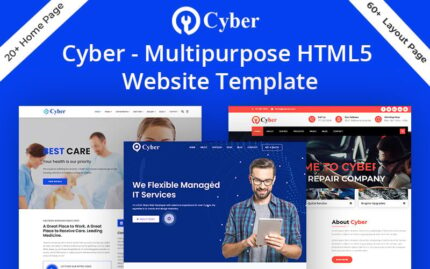 Cyber - Multipurpose HTML5 Website Template