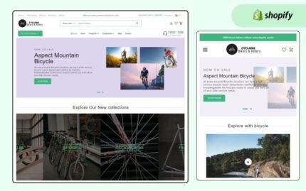 Cyclone Bicycle Shopify Theme
