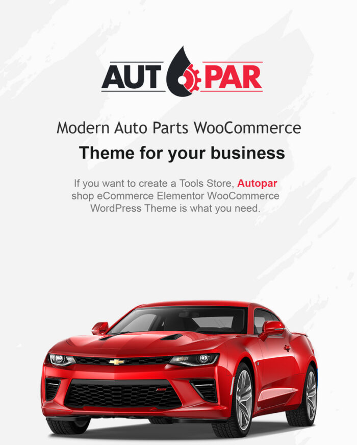 Autopar - Tema WordPress WooCommerce Toko Suku Cadang Mobil & Dukungan RTL - Fitur Gambar 1