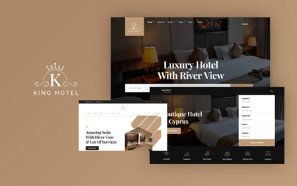 KingGO - Template Pemesanan Hotel Joomla 5 - Fitur Gambar 1