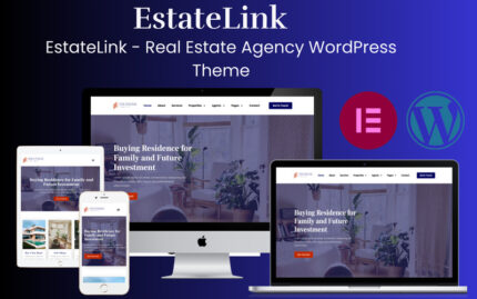 EstateLink - Tema WordPress Agensi Properti - Fitur Gambar 1