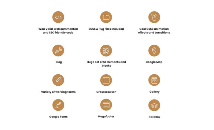 R&CO - Template Situs Web Arsitektur dan Konstruksi - Fitur Gambar 4