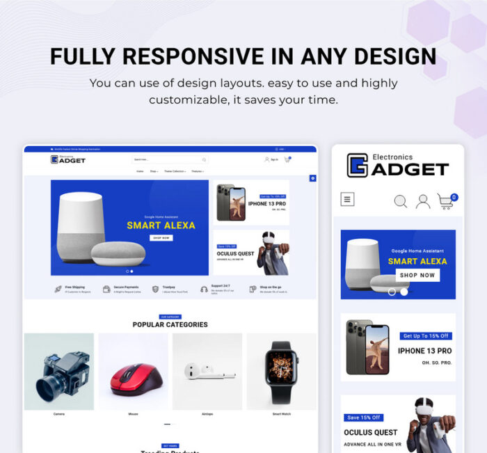 Gadget - Mega Electronics Shopify 2.0 Mega Premium Theme - Fitur Gambar 4