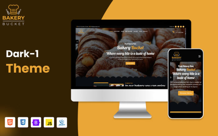 Bakery Bucket - Template HTML Situs Web Toko Roti Satu Halaman - Fitur Gambar 1