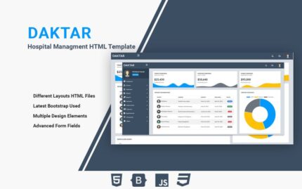 Daktar - Hospital Managment HTML Template