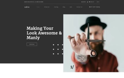 Dand - Hair Salon Multipage Modern Shopify Theme