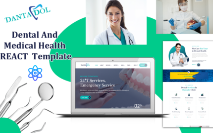 Dantadol - Dental And Medical Health React Template