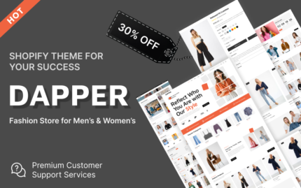 Dapper - Shopify 2.0 Modern Fashion Store Theme