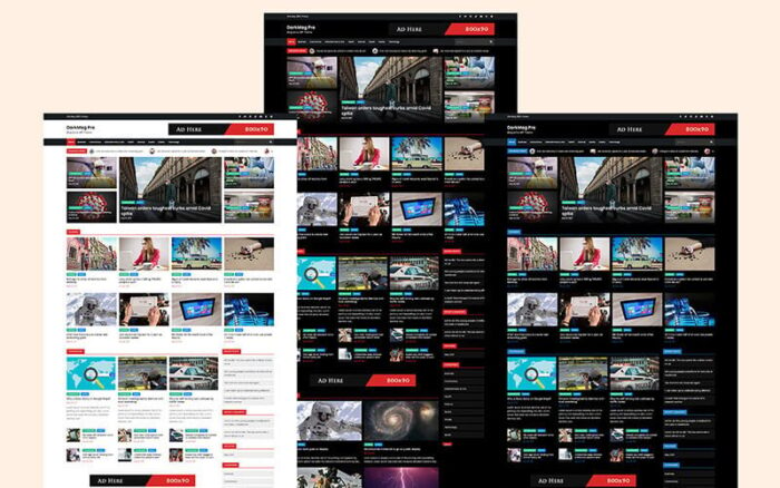 DarkMag Pro - Tema WordPress Majalah Bersih dan Modern