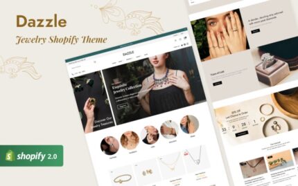 Dazzle  - Jewelry  Shopify Theme