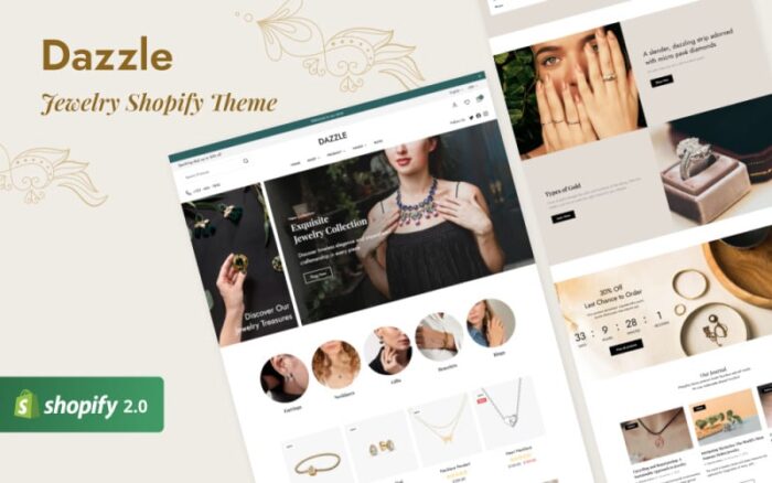 Dazzle - Tema Shopify Perhiasan