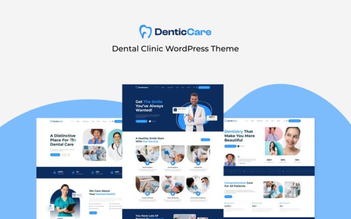 Dentic - Tema WordPress Klinik Gigi