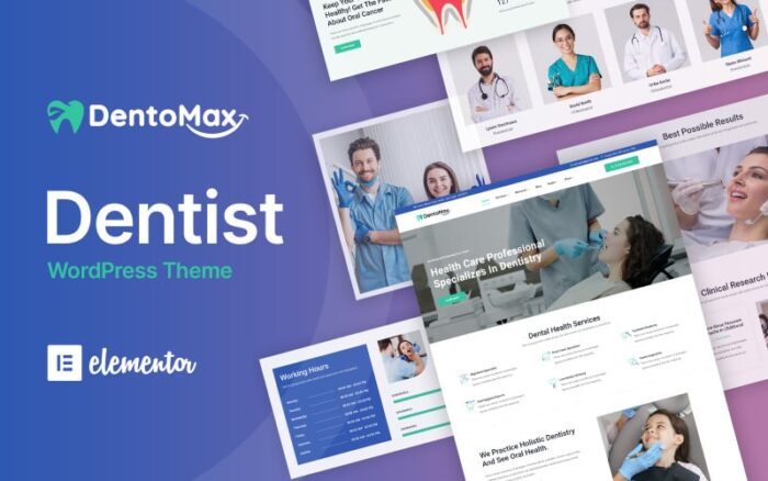 DentoMax - Tema WordPress Dokter Gigi, Medis dan Kesehatan