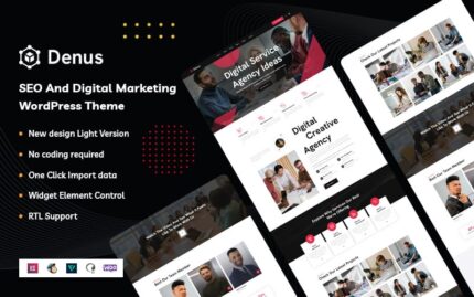 Denus - Creative Agency WordPress Theme