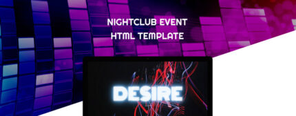 Desire - Template Situs Web HTML5 Klub Malam - Fitur Gambar 1