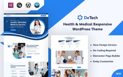 Detech - Medical WordPress Theme