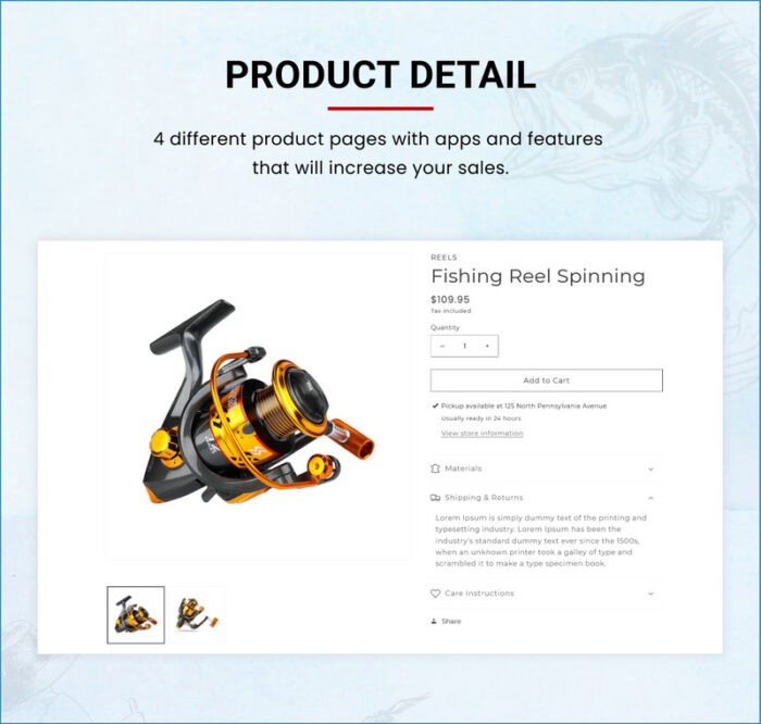 Fish Beats - Mega Fishing Shopify 2.0 Tema Responsif - Fitur Gambar 9