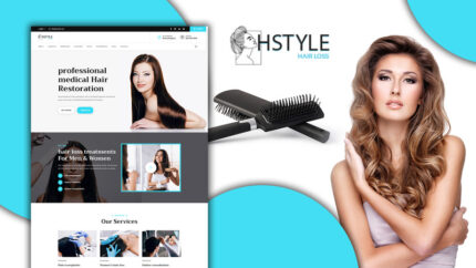 Template HTML5 Halaman Arahan Salon Kecantikan Hstyle - Fitur Gambar 1