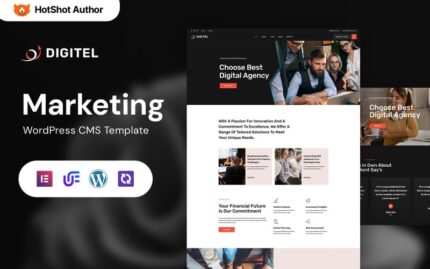 Digitel - Business Marketing WordPress Elementor Theme