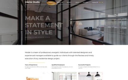 Distinctive Interiors - Template Joomla Agensi Desain Interior & Konstruksi