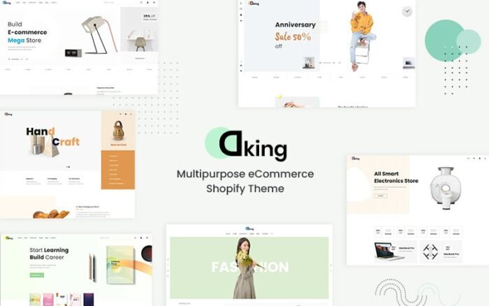 Dking- Tema Shopify eCommerce Serbaguna