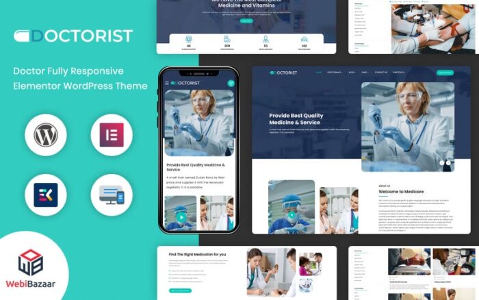 Doctorist - Tema WordPress Medis Dokter Serbaguna